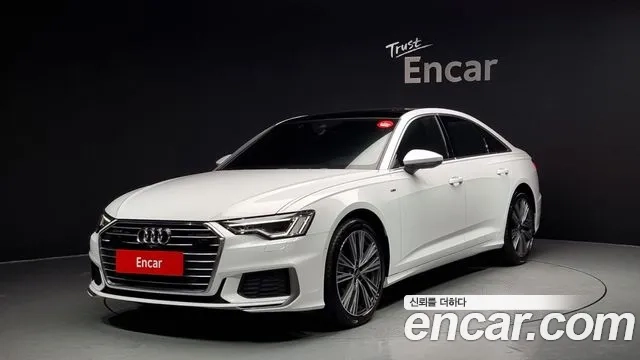 Audi A6 (C8) 2022 Белый из Кореи