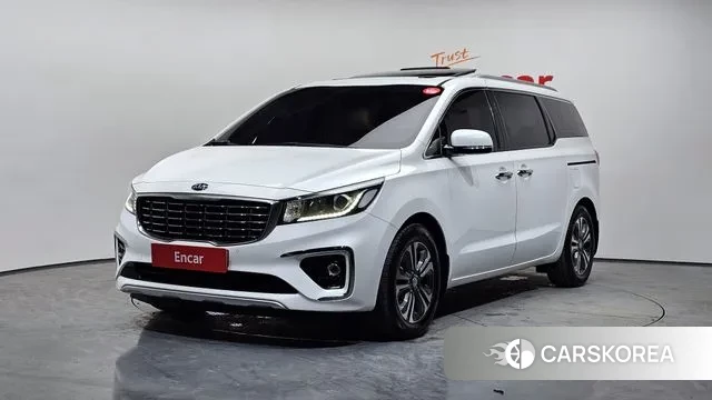 Kia The New Carnival 2019 Белый из Кореи