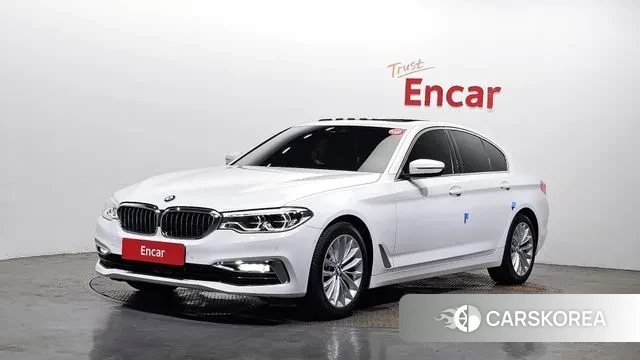 BMW 5 Series (G30) 2019 Белый из Кореи