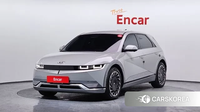 Hyundai Ionic 5 2022 Серебристо-серый из Кореи