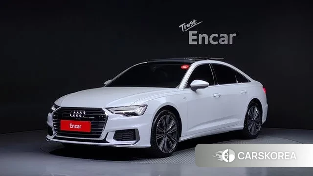 Audi A6 (C8) 2023 Белый из Кореи