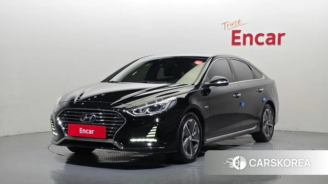 Hyundai Sonata New Rise Hybrid 2018 Черный из Кореи