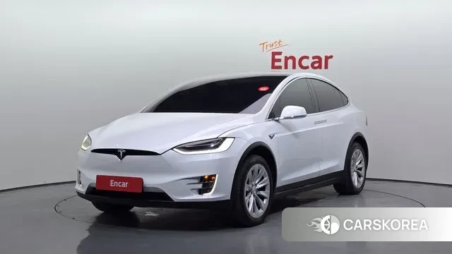 Tesla Model X 2020 Белый из Кореи