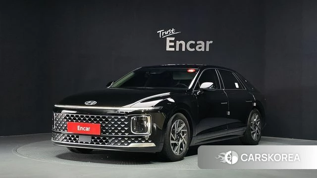 Hyundai Grandeur (GN7) 2023 Черный из Кореи