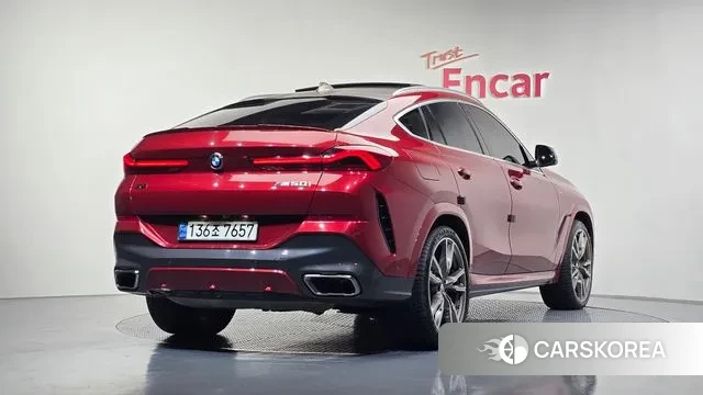 BMW X6 (G06) 2020 Красный из Кореи