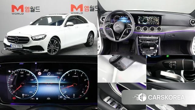 Mercedes-Benz E-Class W213 2023 Белый из Кореи