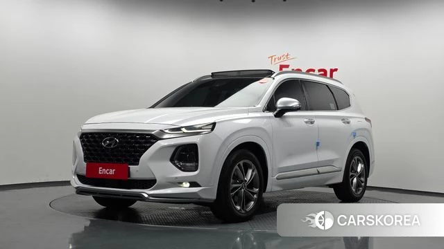 Hyundai Santa Fe TM 2018 Белый из Кореи