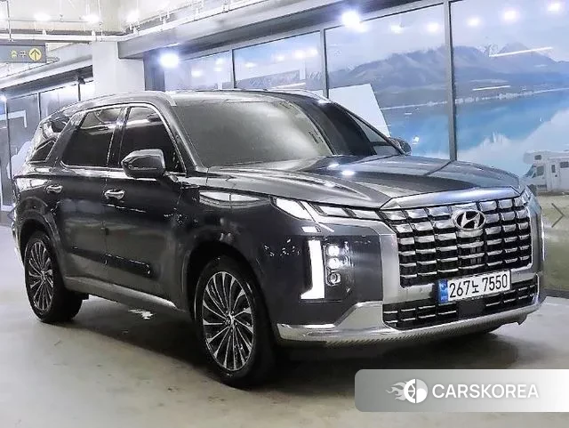 Hyundai The New Palisade 2023 Серебристо-серый из Кореи
