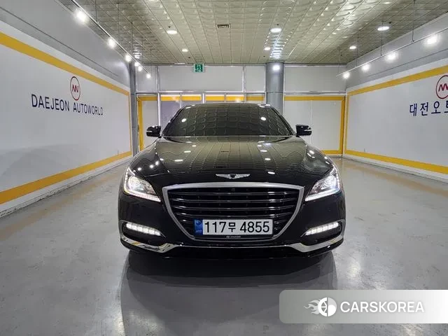 Genesis G80 2018 Черный из Кореи
