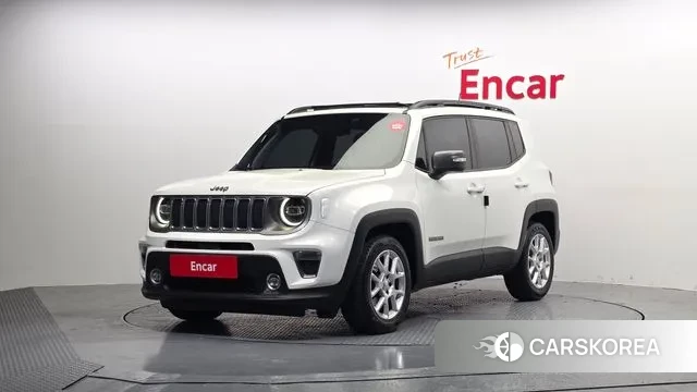 Jeep Renegade 2021 Белый из Кореи