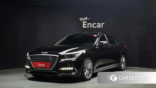 Genesis G80 2019 Черный из Кореи