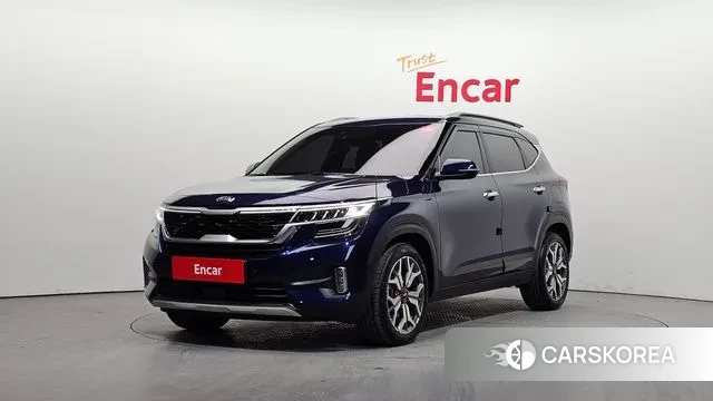 Kia Seltos 2020 Синий из Кореи