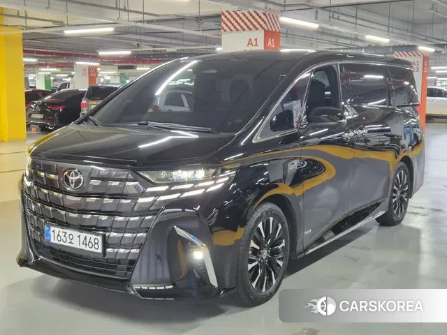 Toyota Alphard 4th Generation 2024 Черный из Кореи
