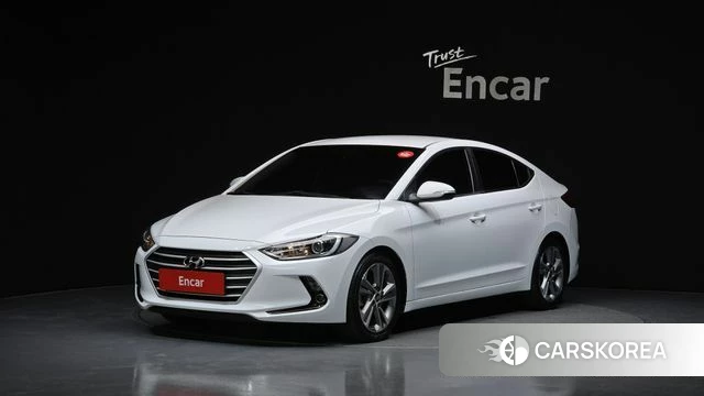 Hyundai Avante AD 2018 Белый из Кореи