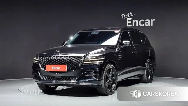 Genesis GV80 2021 Черный из Кореи