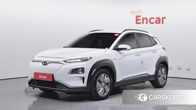 Hyundai Kona Electric 2020 Белый из Кореи