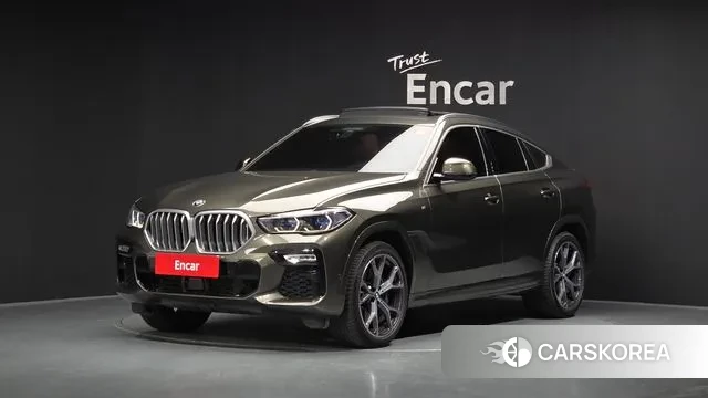 BMW X6 (G06) 2021 Песочный из Кореи