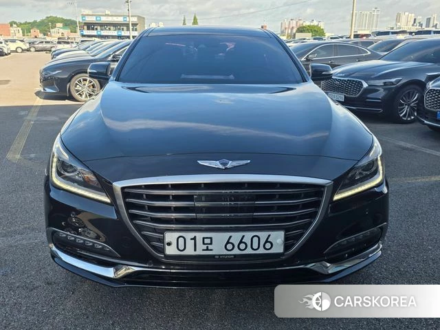 Genesis G80 2018 Черный из Кореи
