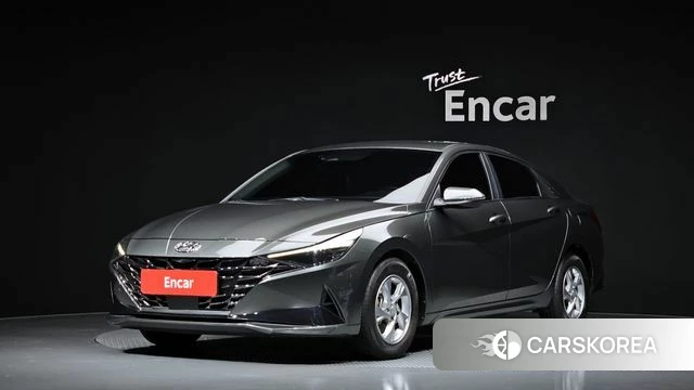 Hyundai Avante (CN7) 2020 Серый из Кореи
