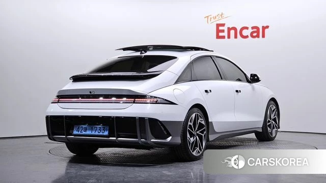 Hyundai Ionic 6 2022 Белый из Кореи