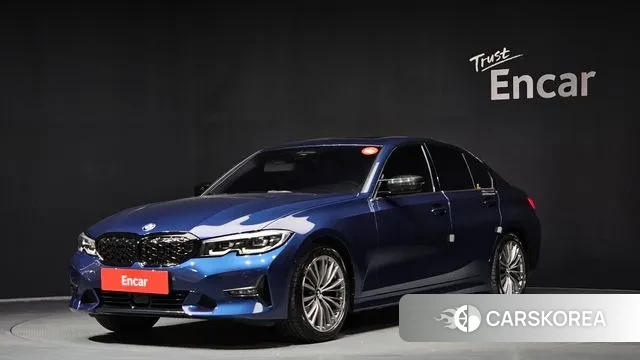 BMW 3 Series (G20) 2022 Синий из Кореи