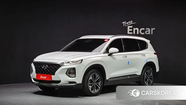 Hyundai Santa Fe TM 2019 Белый из Кореи