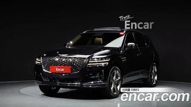 Genesis GV80 2022 Черный из Кореи