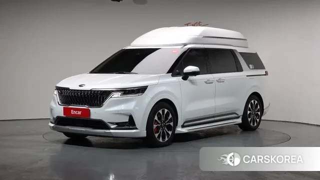 Kia Carnival 4th generation 2021 Белый из Кореи