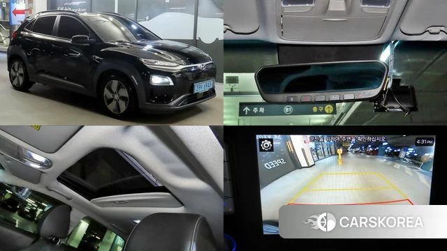 Hyundai Kona Electric 2018 Черный из Кореи