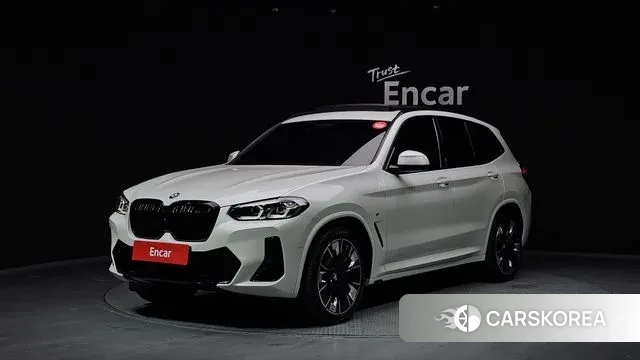 BMW iX3 2022 Белый из Кореи