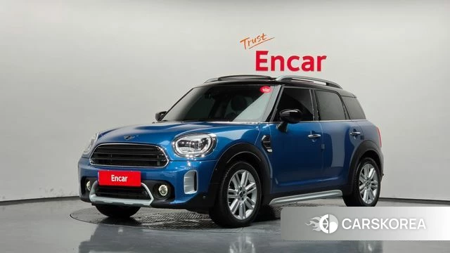 Mini Cooper Countryman 2022 Синий из Кореи