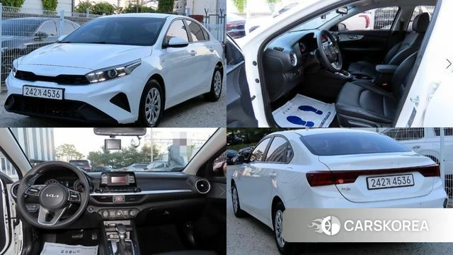 Kia The New K3 2nd generation 2021 Белый из Кореи