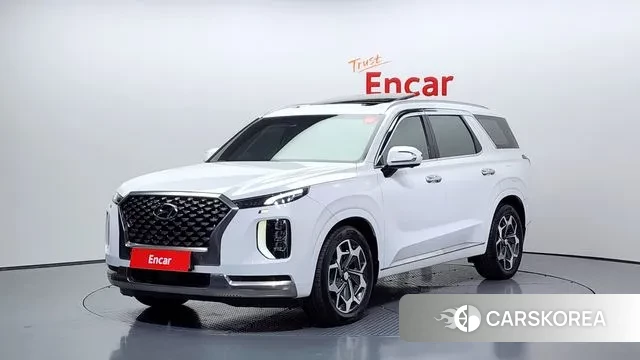 Hyundai Palisade 2022 Белый из Кореи