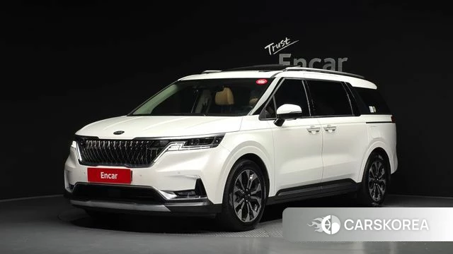 Kia Carnival 4th generation 2021 Белый из Кореи