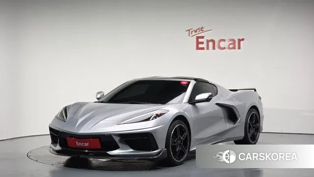 Chevrolet Corvette 2020 Серебристо-серый из Кореи