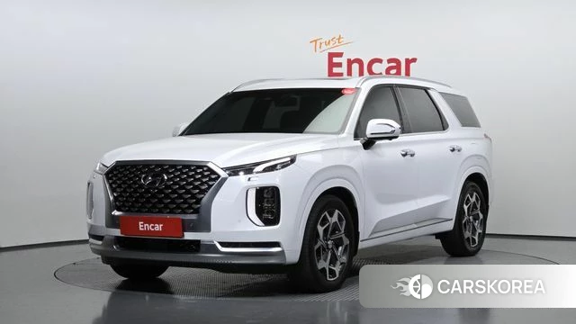 Hyundai Palisade 2021 Белый из Кореи