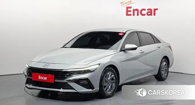 Hyundai The New Avante Hybrid (CN7) 2023 Серебристо-серый из Кореи