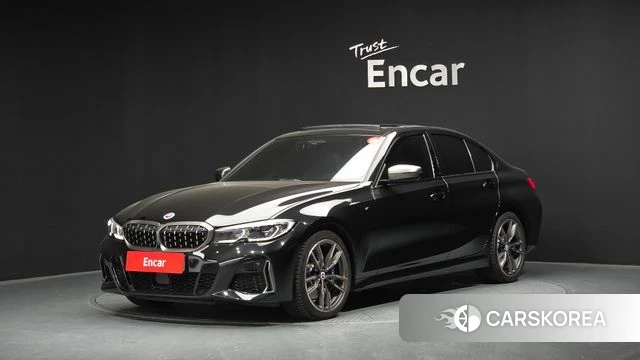 BMW 3 Series (G20) 2022 Черный из Кореи