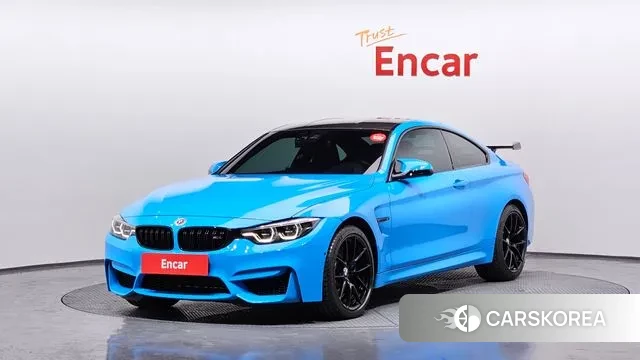 BMW M4 (F82) 2020 Небесно-голубой из Кореи