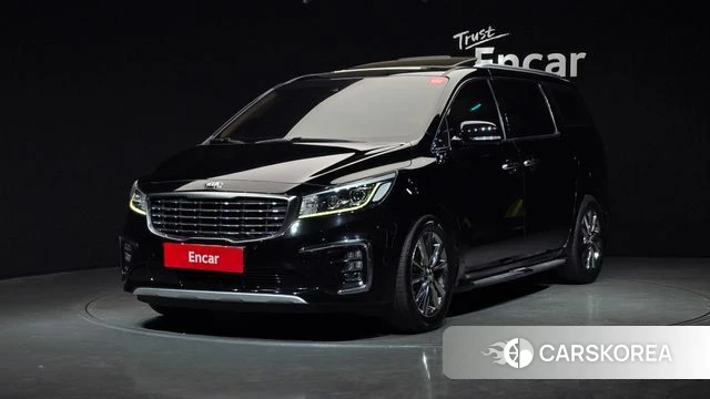 Kia The New Carnival 2018 Черный из Кореи