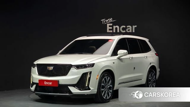 Cadillac XT6 2021 Белый из Кореи