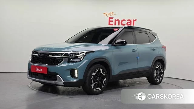 Kia The New Seltos 2024 Небесно-голубой из Кореи