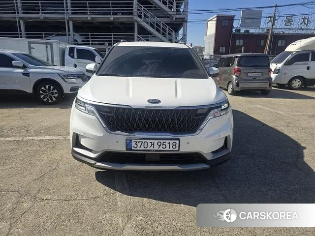 Kia Carnival 4th generation 2021 Белый из Кореи