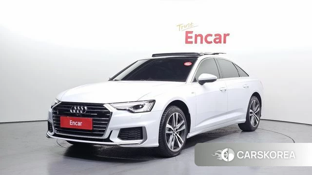 Audi A6 (C8) 2021 Белый из Кореи