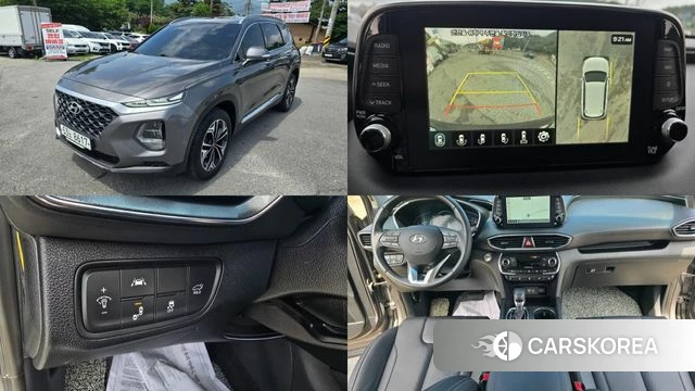 Hyundai Santa Fe TM 2019 Серый из Кореи