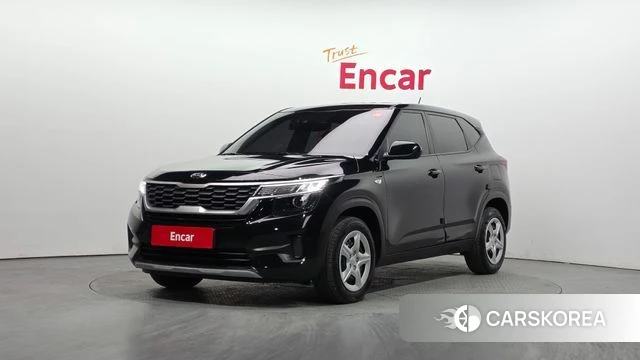 Kia Seltos 2020 Черный из Кореи