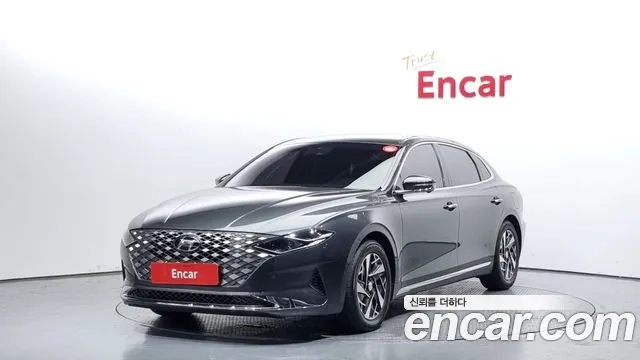 Hyundai The New Grandeur IG Hybrid 2020 Серый из Кореи