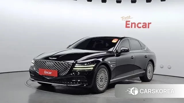 Genesis G80 (RG3) 2021 Черный из Кореи