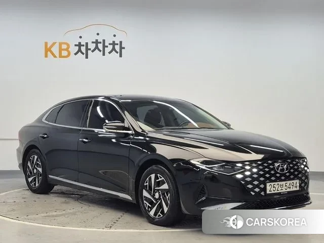 Hyundai The New Grandeur IG Hybrid 2020 Черный из Кореи