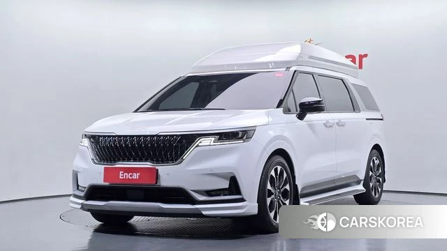 Kia Carnival 4th generation 2023 Белый из Кореи